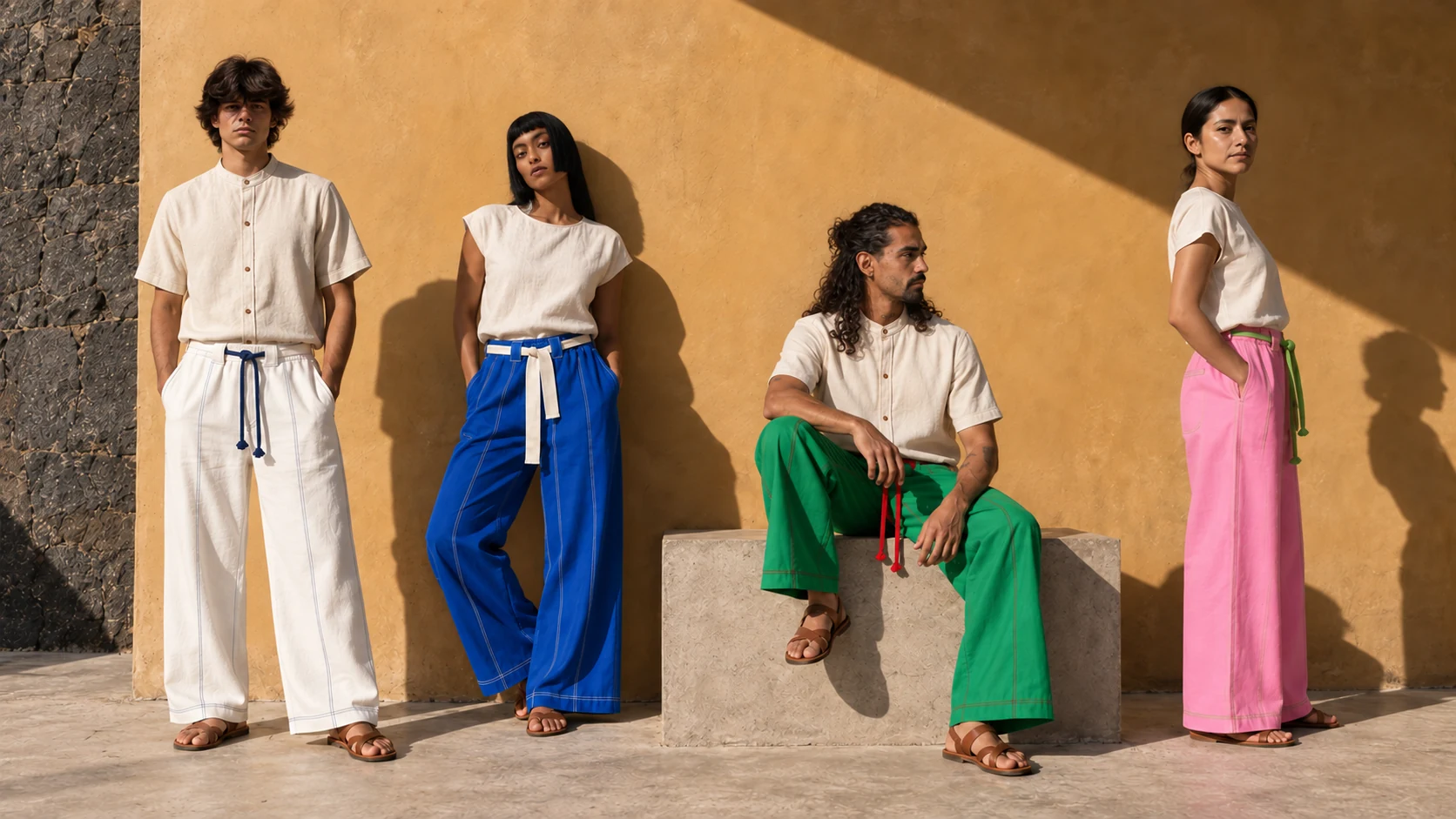 Pantalón Balandra, en escena