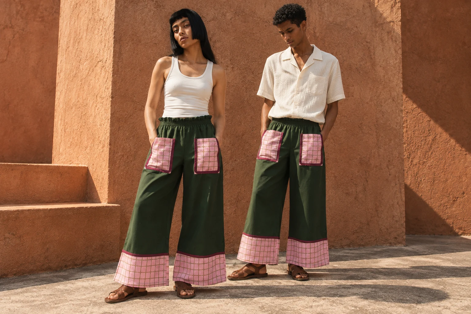 Pantalón Saint Tropez, en escena
